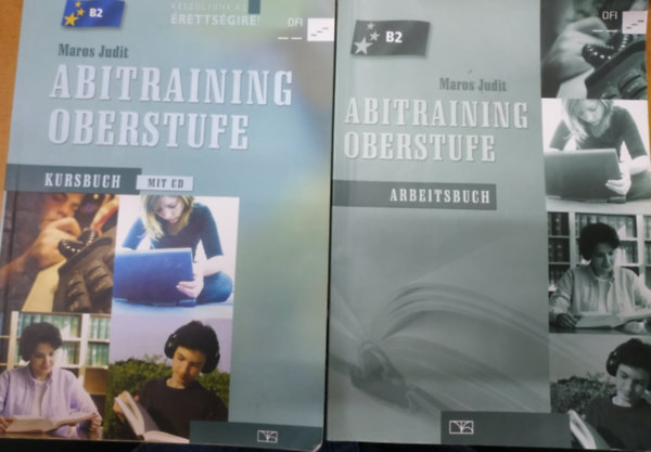 Maros Judit - Abitraining Oberstufe: Kursbuch + Abitraining Oberstufe: Arbeitsbuch (CD nélkül!!!)