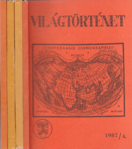 Incze Mikls  (szerk.) - Vilgtrtnet 1987/1-4. teljes vfolyam (4 ktetben)