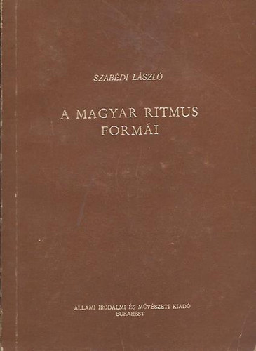 Szabdi Lszl - A magyar ritmus formi