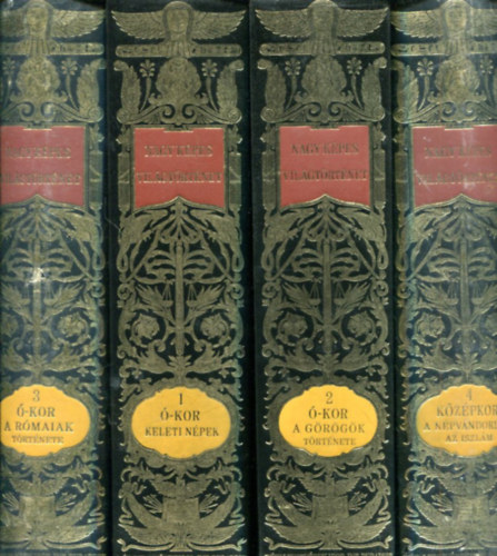 Marczali Henrik  (szerk.) - Nagy k�pes vil�gt�rt�net (reprint) 1-8