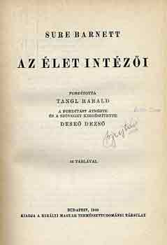 Sue Barnett - Az �let int�z�i