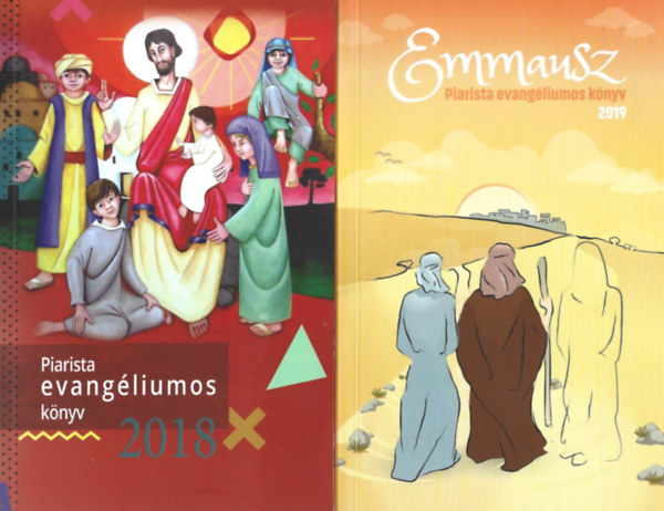 2 db Piarista evangliumos knyv, 2018, Emmausz 2019