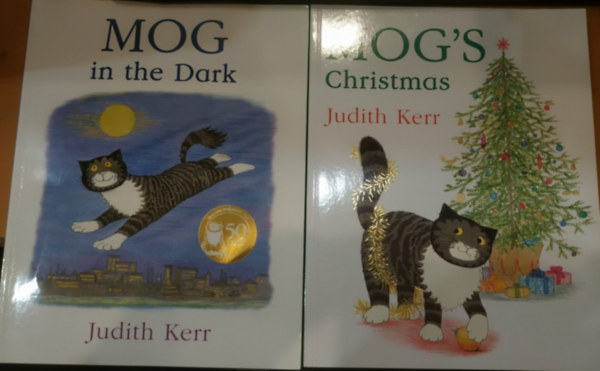 Judith Kerr - 2 db Judith Kerr: Mog in the Dark + Mog's Christmas