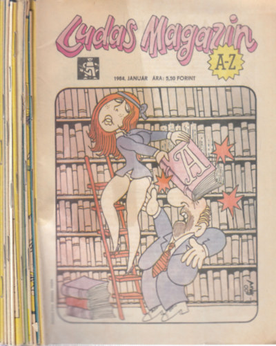 �rkus J�zsef  (f�szerk.) - 10 db. Ludas magazin 1984. (hi�ny: november, december) + Ny�ri �r�m�k