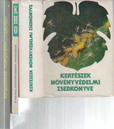 Dr. Dr. Farkas Károly, Dr. Seprős Imre Bognár Sándor - 3 db. növényvédelem (Kertészek növényvédelmi zsebkönyve + Növényvédő szerekről kertbarátoknak + Környezetkímélő növényvédelem a házikertben)