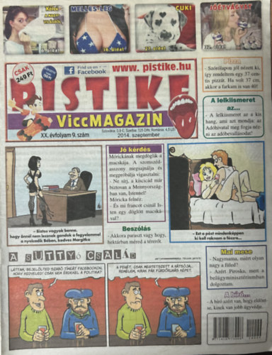Pistike 2014. szeptember - XX. évfolyam 9. szám
