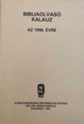 Bibliaolvasó kalauz az 1998.évre