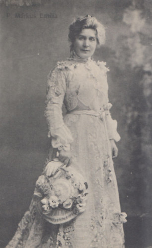 P. Márkus Emília (képeslap az 1800-as évek végéről)