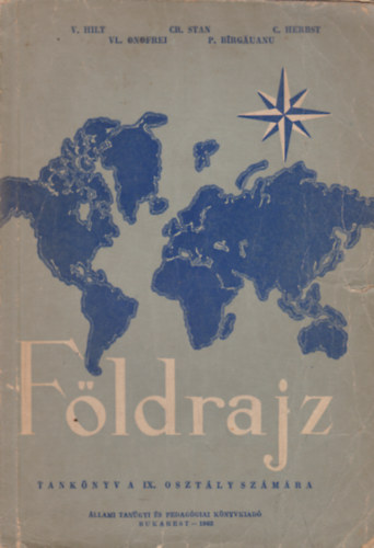 F�ldrajz tank�nyv a IX. oszt�ly sz�m�ra