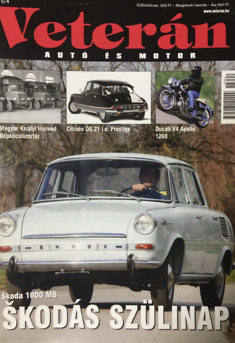 Ocskay Zolt�n  (szerk.) - Veter�n - aut� �s motor - 2015/4