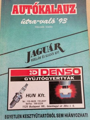 Herold István (szerk.) - Autókalauz útravaló '93