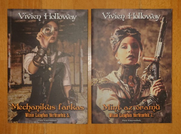 Vivien Holloway - 2 Winnie Langton-kötet: Mechanikus farkas, Mint az óramű