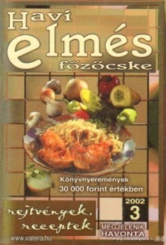 Baki Jzsef  (szerk.) - Havi elms fzcske 2002/3