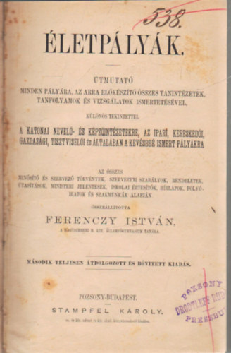 Ferenczy Istv�n - �letp�ly�k (1895)