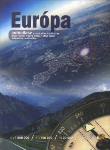CartoTravel Verlag - Eur�pa - aut�atlasz - 1 : 4 500 000 / 1 : 700 000 / 1 : 20 000 / 1 : 12 000