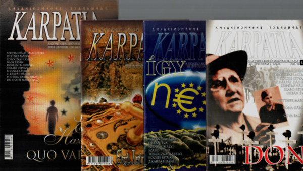 Z. K�rp�t D�niel - 14 db K�rp�tia - A Gondolkod� Magyarok Lapja: 18, 19, 24, 29, 32, 35, 38, 46, 47, 49, 52, 53, 55,67. sz�mok.