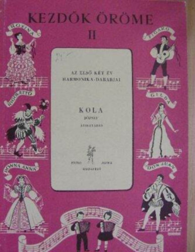 Kola J�zsef - Kezd�k �r�me II. Az els� k�t �v harmonika-darabjai