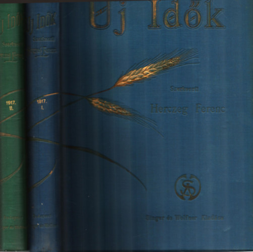 Herczeg Ferenc  (szerk.) - j idk 1917 I.-II. ktet (teljes vf.)