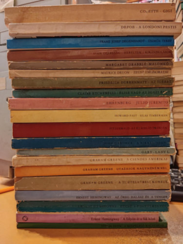 120 db Eur�pa Zsebk�nyv (C�mek a term�kle�r�sban)