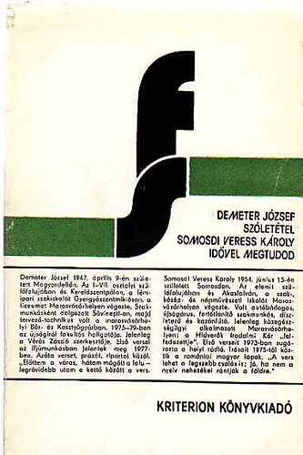 Demeter J�zsef-Somosdi Veress K�roly - Sz�let�tel - Id�vel megtudod