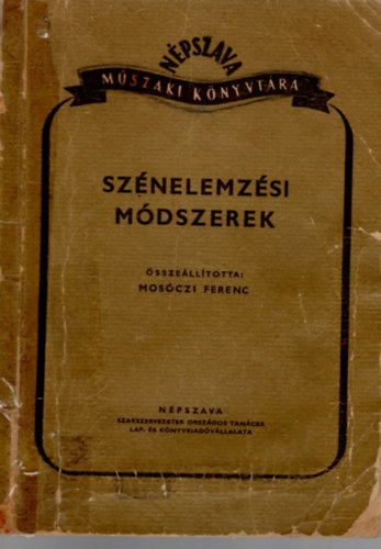 Mosczi Ferenc - Sznelemzsi mdszerek