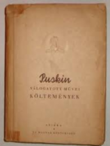 Puskin v�logatott m�vei k�ltem�nyek
