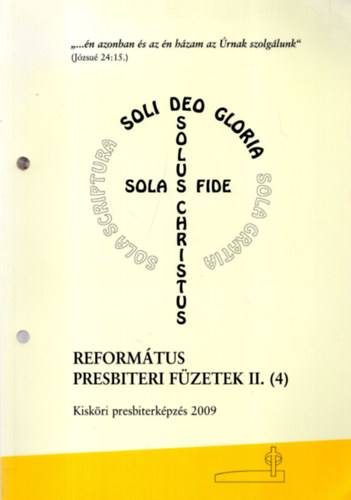 Református presbiteri füzetek II. (4)