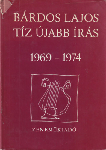 Brdos Lajos - Tz jabb rs 1969 - 1974