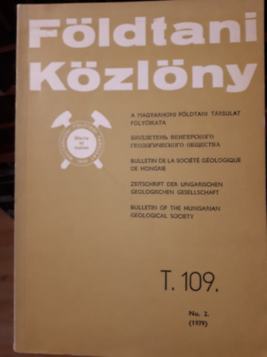 Fldtani kzlny T. 109. No.2.