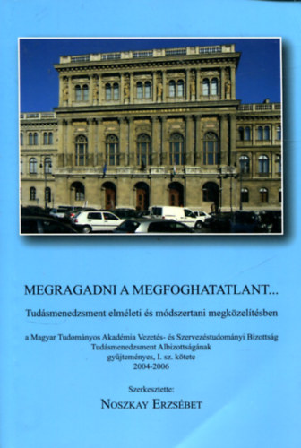 Noszkay Erzsbet  (szerk.) - Megragadni a megfoghatatlant... (Tudsmenedzsment elmleti s mdszertani megkzeltsben)