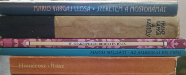 Mario Soldati, Williem Shakespeare, Franz Kafka, Mario Vargas LLosa Hom�rosz - Klasszikus k�nyvcsomag