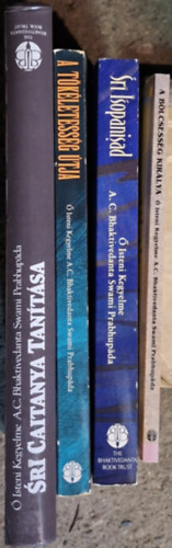 A b�csess�g kir�lya + Sri Isopanisad + A t�k�letess�g �tja + Sri Caitanya tan�t�sa ( 4 db k�nyv )