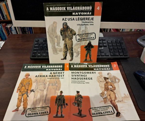 A msodik vilghbor katoni - szrvnyszmok (3 db): 1. A Nmet Afrika hadtest+2. Montgomery sivatag hadserege+4. Az Usa lgiereje - lomkatonk nlkl