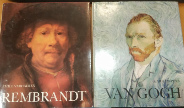 Émile Verhaeren, Karl Jaspers - 2 db klasszikus festő: Rembrandt + Van Gogh