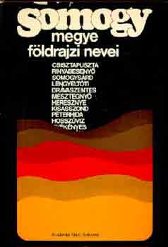 Vgh Jzsef - Somogy megye fldrajzi nevei