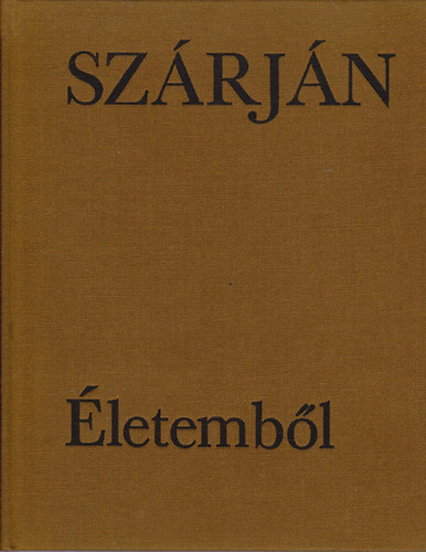 Martirosz Szárján - Életemből