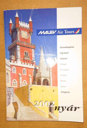 Malv Air Tours 2002 nyr - Katalgus