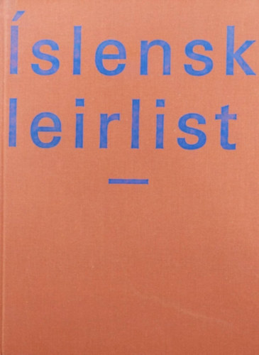 slensk leirlist (Izlandi kermia - izlandi nyelv)