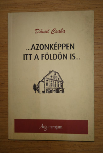 Dávid Csaba - ... Azonképpen itt a Földön is ...