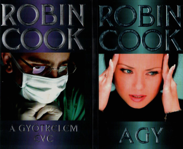 Robin Cook - 2 db Robin Cook egytt: Agy + A gytrelem ve
