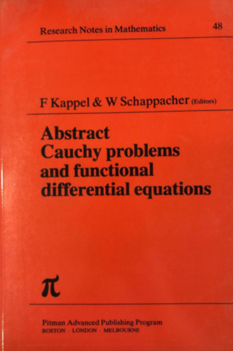 W Schappacher F Kappel - Abstract Cauchy problems and functional differential equations - matematika