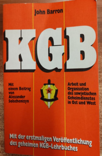 John Barron - KGB - német nyelvű