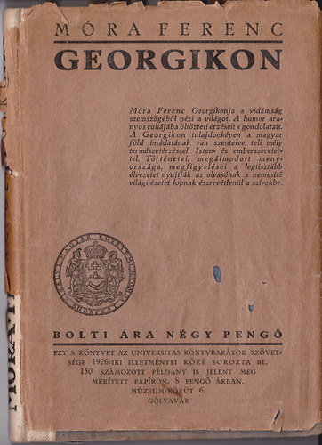 M�ra Ferenc - Georgikon