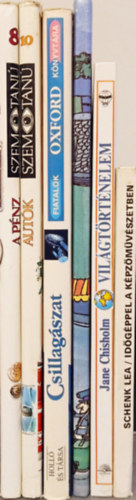 6 DB IFJÚSÁGI ISMERETTERJESZTŐ KÖNYV: VARGA:BARANGOLÁS AZ ŐSLÉNYEK VILÁGÁBAN+SZÁSZ:MAGYARORSZÁG KÉPES TÖRTÉNELMI ATLASZA+NEMERE:A SZÉKELY NÉP TÖRTÉNETE+GYERMEK ENCIKLOPÉDIA-A FOLYÓK+A KÉZMŰVESSÉG+FEDEZD FEL A VILÁGOT-A NAPREND