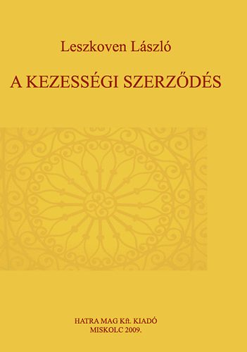 Leszkoven Lszl - A kezessgi szerzds