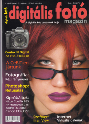 Digitlis fot magazin II.vfolyam 3. szm., 2002. prilis