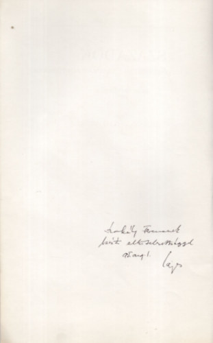 Gecs�nyi Lajos - B�cs �s a h�dolts�g kereskedelmi �szek�ttet�sei a  16. sz�zadban - Dedik�lt - K�l�nlenyomat