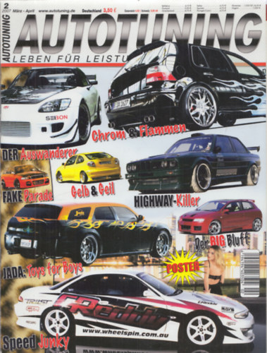 Autotuning 2007/1-6 - Teljes évfolyam, lapszámonként (német nyelvű)