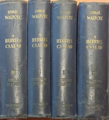 Hugh Walpole - A Herries család I-IV.