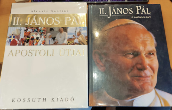 Alceste Santini Marco Tosatti - II. J�nos P�l: A zar�ndok p�pa + II. J�nos P�l: Apostoli �tjai (2 nagym�ret� k�tet)